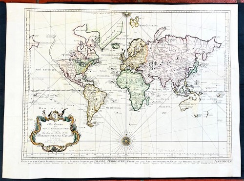 1750 bellin large - j, antique
